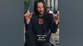 What's the fastest speed Keanu ever gone on a motorcycle? #keanureeves #motorcycle #speed #celebrity