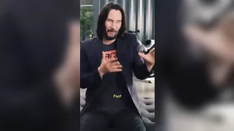 What's the fastest speed Keanu ever gone on a motorcycle? #keanureeves #motorcycle #speed #celebrity