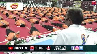 Chhattisgarh Yoga Commission Made World Record | T News Dhoom Dhaam Muchata