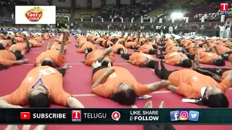 Chhattisgarh Yoga Commission Made World Record | T News Dhoom Dhaam Muchata