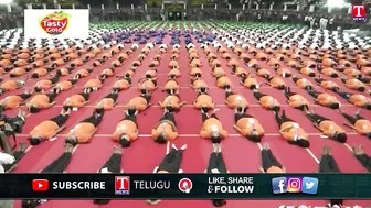 Chhattisgarh Yoga Commission Made World Record | T News Dhoom Dhaam Muchata