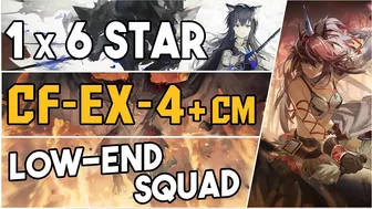 CF-EX-4 + Challenge Mode | Fall Hazard + Challenge | Low End Squad |【Arknights】