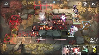 CF-EX-4 + Challenge Mode | Fall Hazard + Challenge | Low End Squad |【Arknights】