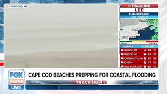 'By Tomorrow It'll Be Incredibly Dangerous': Cape Cod Prepares Beaches For Coastal Flooding From Lee