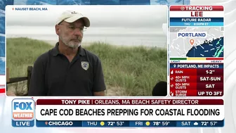 'By Tomorrow It'll Be Incredibly Dangerous': Cape Cod Prepares Beaches For Coastal Flooding From Lee