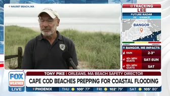 'By Tomorrow It'll Be Incredibly Dangerous': Cape Cod Prepares Beaches For Coastal Flooding From Lee