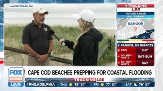 'By Tomorrow It'll Be Incredibly Dangerous': Cape Cod Prepares Beaches For Coastal Flooding From Lee