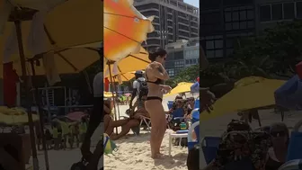 Ipanema Beach Rio de Janeiro Brazil ???? #beach #travel #bikini #brazilian #shorts #short #carnaval