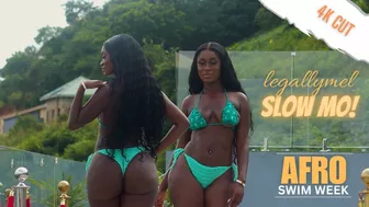 Melissa in Slow Mo | 4K | Afro Swim Week 2023