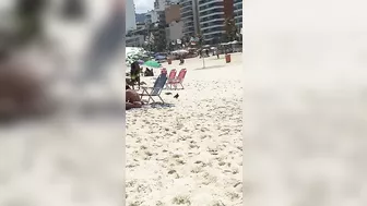 Ipanema Beach Brazil ???? #beach #visitrio #travel #bikini #brazilian #ipanemabeach #swimsuit #shorts