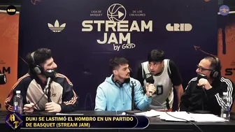 Así fue la DOLOROSA LESIÓN de DUKI en STREAM JAM