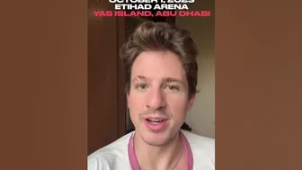 Charlie Puth via etihadarena_ae Instagram