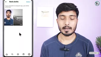 How to delete draft reels in instagram | how to delete instagram draft reels | see draft reels