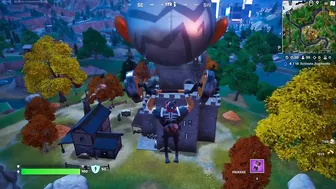 How to EASILY Travel Distance in the air using items (SHOCKWAVE GRENADE NPC) - Fortnite Quest