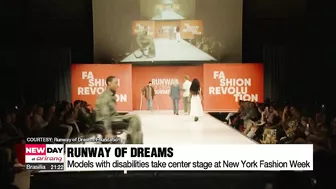 Models with disabilities take center stage at New York Fashion Week