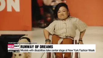 Models with disabilities take center stage at New York Fashion Week