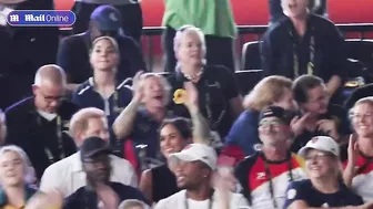 Meghan Markle sings along to Sweet Caroline - while Harry claps out of time at the Invictus Games