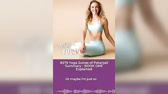 Today’s episode is a Patanjali BOOK ONE (Samadhi Pada) Yoga Sutras extravaganza! #upliftedyoga