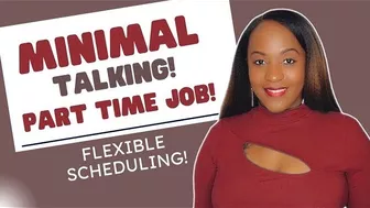 ???????? MINIMAL TALKING! FLEXIBLE SCHEDULING! NEW PART TIME WORK FROM HOME JOB