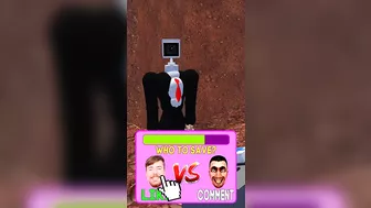 Skibidi Toilet vs Cameraman MrBeast - LIKE vs COMMENT Challenge