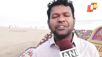 Huge sand sculpture at Puri beach on PM Modi's birthday