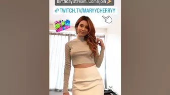 ????bday stream ???? twitch.tv/maryycherryy