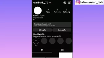 how to create 2nd instagram account / instagram another account create / instagram account / tamil