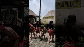 igorot dance in tam-awan village city of baguio #youtubeshorts #travel