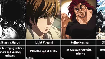 Best Feats of Anime Characters