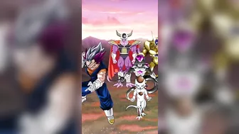 Vegito VS Frieza Family #anime #dragonballs #goku #shorts #edit