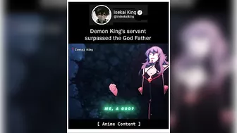 Bro, Even Demon King's Servant Stronger Than Father of Gods ???? badass anime moments