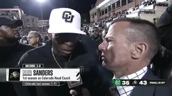 Deion Sanders: Colorado overcame a ‘tremendous amount of adversity’ to win | ESPN College Football