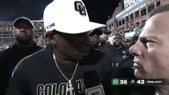 Deion Sanders: Colorado overcame a ‘tremendous amount of adversity’ to win | ESPN College Football