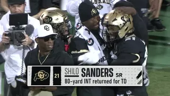 Shilo Sanders' PICK-SIX kicks off scoring for Colorado vs. Colorado State | ESPN College Football