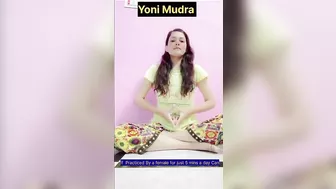 Yoni Mudra (Womb Gesture)|| Yoga for Women ||Yoga for Energy Balance||