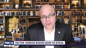 TikTok videos showing people how to steal