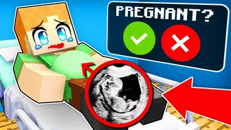 Alex and Steve Life: What's in pregnant Alex's belly? - minecraft animation compilation