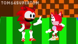 Kick.exe, but Knuckles & Sonic All Versions Compilation