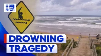 Girl drowns at Victoria beach | 9 News Australia