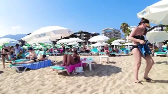 Alanya Kleopatra Beach Walk - Antalya Turkey - September 2023