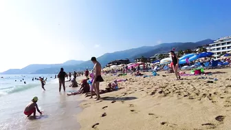 Alanya Kleopatra Beach Walk - Antalya Turkey - September 2023