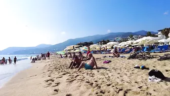 Alanya Kleopatra Beach Walk - Antalya Turkey - September 2023