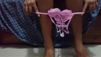 Micro Tiny Bikini Try on Haul Pink Panty #tryonhaul #pantybikini #Microtinyonhaul