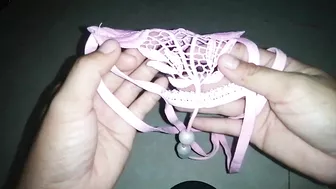 Micro Tiny Bikini Try on Haul Pink Panty #tryonhaul #pantybikini #Microtinyonhaul