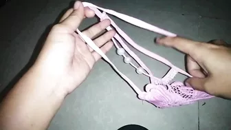 Micro Tiny Bikini Try on Haul Pink Panty #tryonhaul #pantybikini #Microtinyonhaul