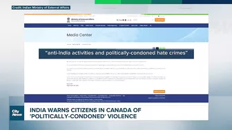 India’s new travel warning to citizens in Canada amid diplomatic row