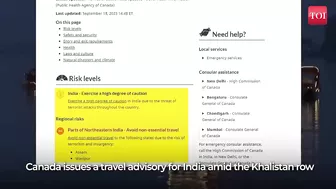 'Exercise high degree of caution…': Canada issues travel advisory for India