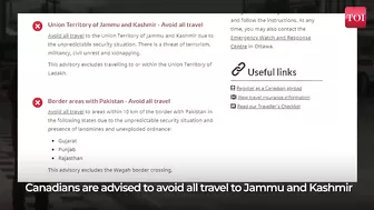 'Exercise high degree of caution…': Canada issues travel advisory for India