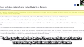 Diplomatic tensions with Canada escalates! India issues travel advisory for Indians in Canada