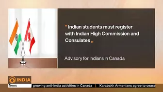 India issues travel advisory for Indian nationals and students in Canada